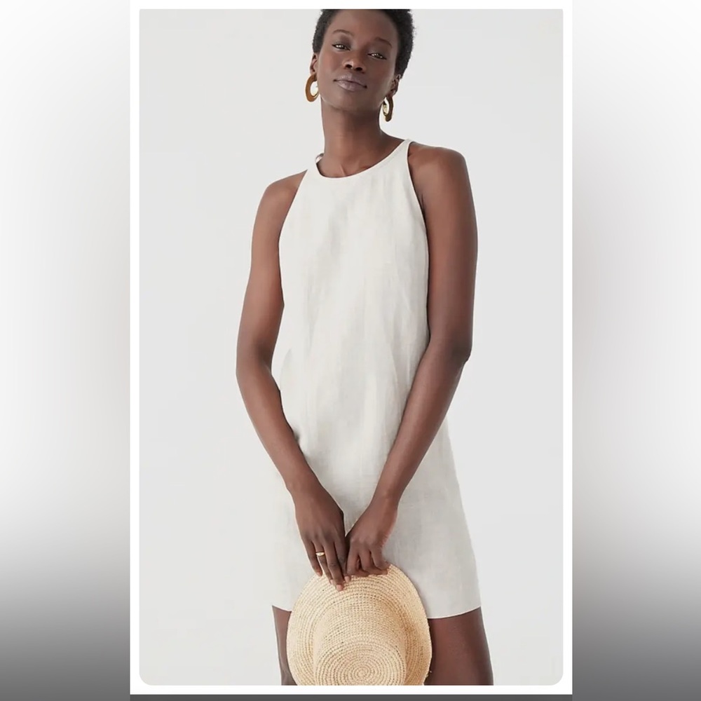 J crew high neck shift dress NWT